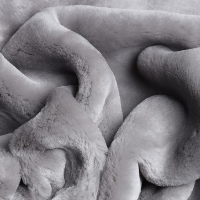 Хутро одягове Мутон сірий