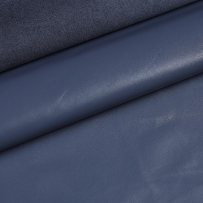 Шкірпідклад яловий синій GRISAILLE 0,4