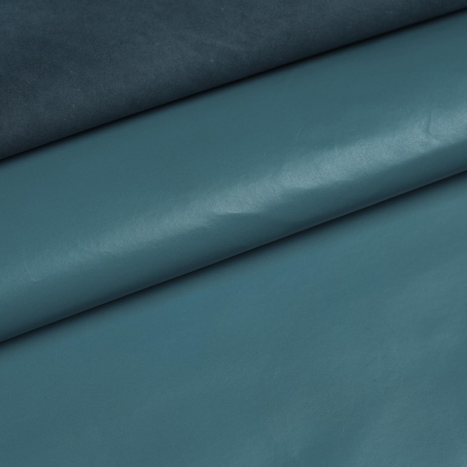 Шкірпідклад яловий блакитний SMOKE BLUE 0,4