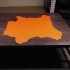 Шкірпідклад яловий св.оранж PUMKIN 0,4