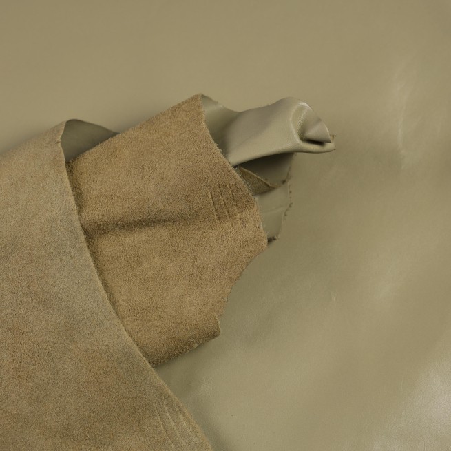 Шкірпідклад яловий фісташка GRAY GREEN 0,4