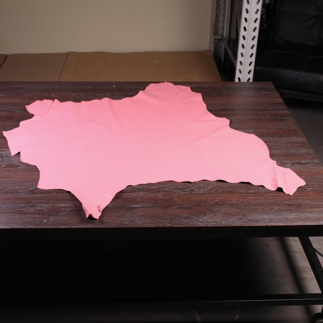 Шкірпідклад яловий рожевий GERANIUM PINK 0,4