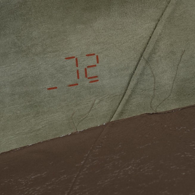 Кожподклад яловый оливковый MILITARY OLIVE 0,4