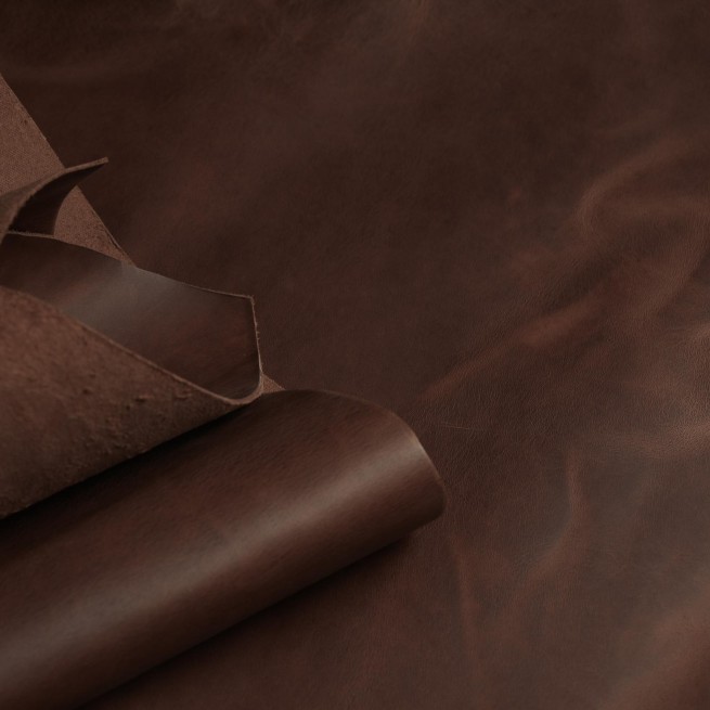 Шкіра ВРХ коричневий Крейзі Хорс WOODY 1,4-1,6