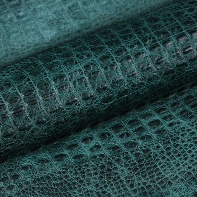 Шкіра ВРХ Крокодил BebiZ зелений М"ЯТА 1,0-1,1 Туреччина