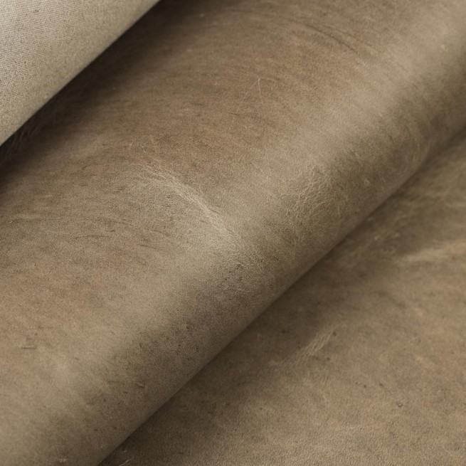 Кожа КРС серый Crazy OLIO TAUPE 1,4-1,6