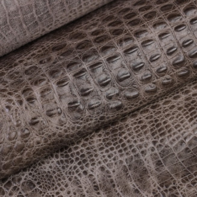 Шкіра ВРХ Крокодил BebiZ сірий 1,0-1,2 Туреччина