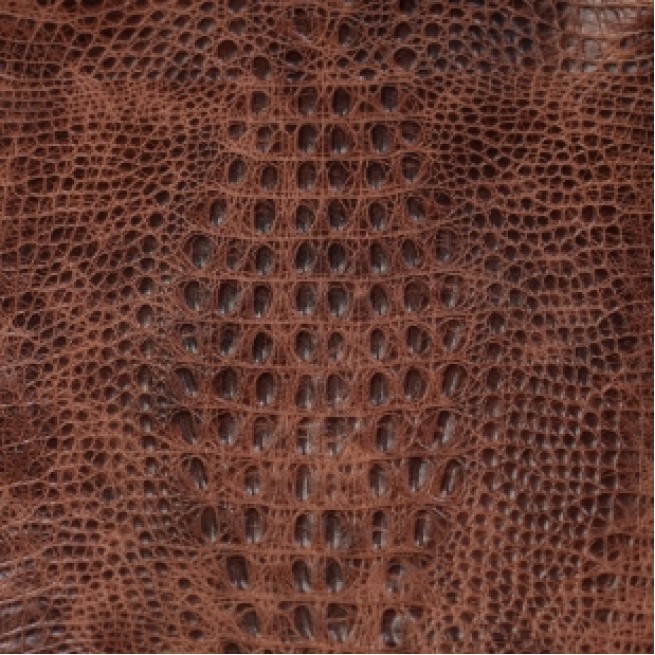Шкіра ВРХ Крокодил BebiZ коричневий ТАБАК 1,0-1,2 Туреччина