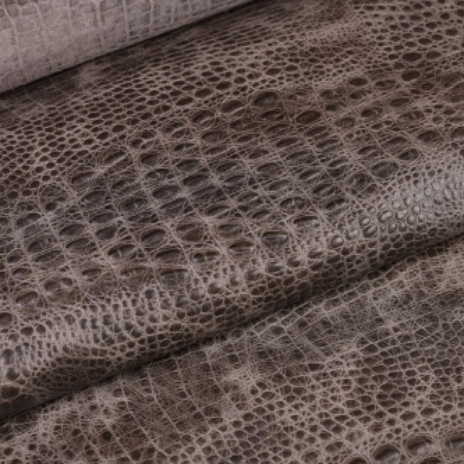 Шкіра ВРХ Крокодил BebiZ сірий 1,0-1,2 Туреччина