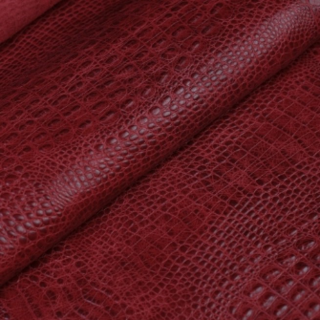 Шкіра ВРХ Крокодил BebiZ червоний 1,0-1,2 Туреччина