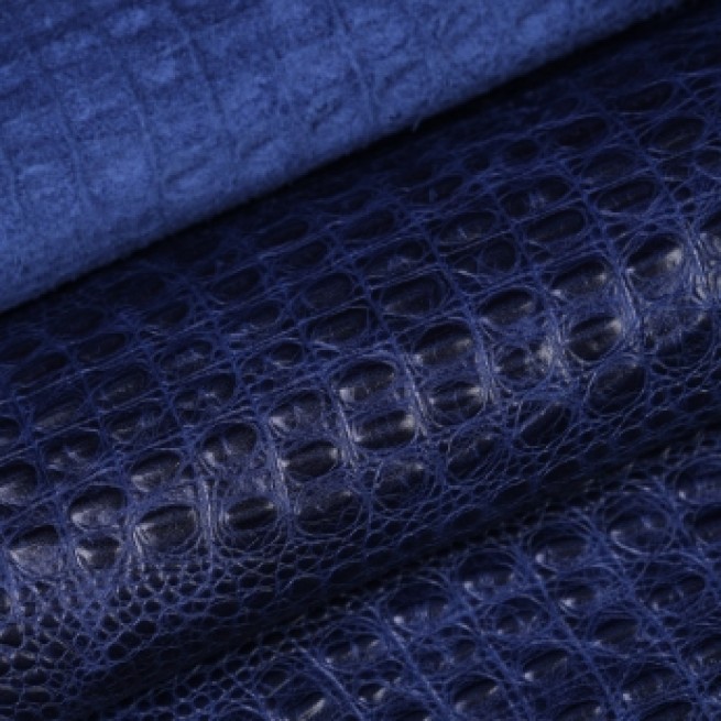 Шкіра ВРХ Крокодил BebiZ синій ИНДИГО 1,0-1,2 Туреччина