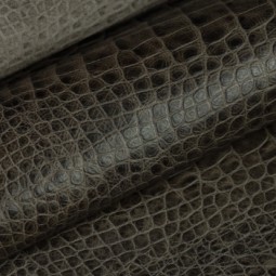 Шкіра ВРХ Крокодил AligoBIG Pull-UP сірий 1,0-1,2 Туреччина