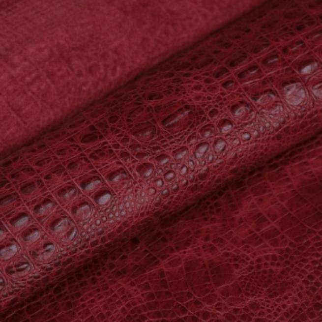 Шкіра ВРХ Крокодил BebiZ червоний 1,0-1,2 Туреччина