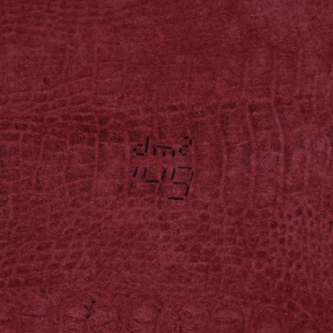 Шкіра ВРХ Крокодил BebiZ червоний 1,0-1,2 Туреччина