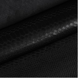 Шкіра ВРХ Пітон Asya чорний 1,0-1,2 Туреччина