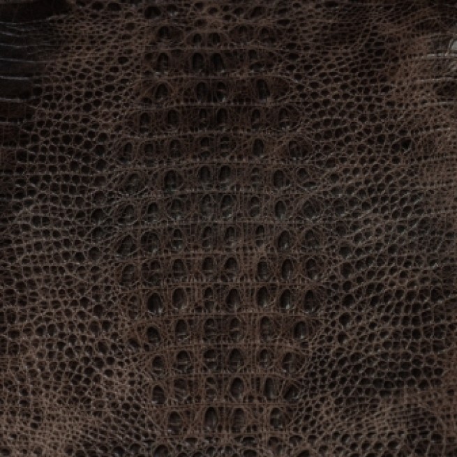 Шкіра ВРХ Крокодил BebiZ коричневий КАВА 1,0-1,2 Туреччина