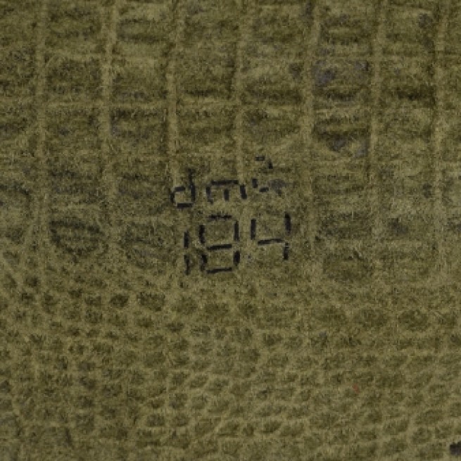 Шкіра ВРХ Крокодил BebiZ зелений ЛИСТЯ 1,0-1,2 Туреччина