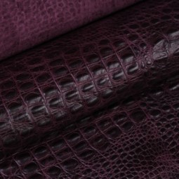 Шкіра ВРХ Крокодил BebiZ бордо 1,0-1,2 Туреччина