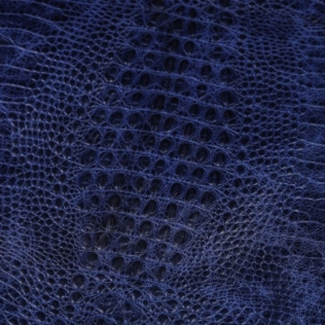 Шкіра ВРХ Крокодил BebiZ синій ИНДИГО 1,0-1,2 Туреччина