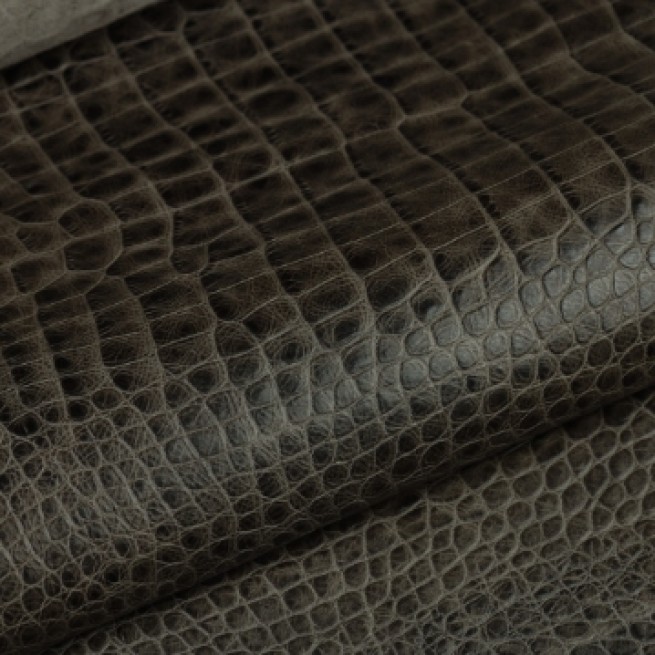 Шкіра ВРХ Крокодил AligoBIG Pull-UP сірий 1,0-1,2 Туреччина