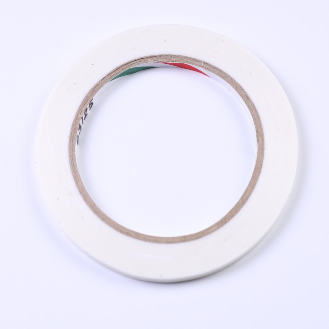 Тесьма самоклеющаяся белый 5мм нейлон 50м Италия