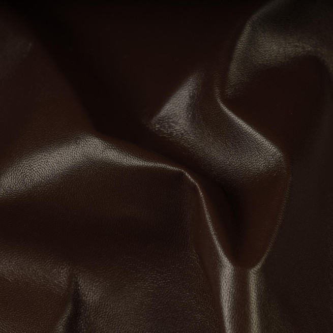 Кожподклад шевро коричневый TIRAMISU 0,5 глянец