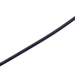 Шнур КЕДЕР чорний 2,5 мм тип X0858 (уп.10 метрів-0,064кг)