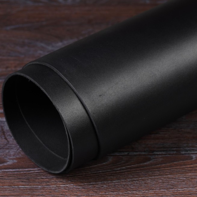 Шкіра ремінна КАЙЗЕР чорний 3,6+ матов