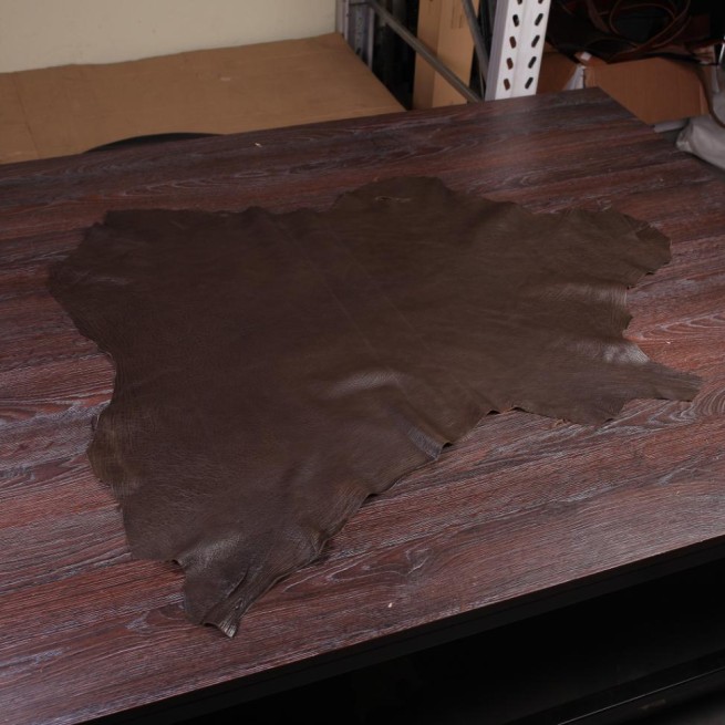 Шкіра одягова вівця зелений JARED KHAKI 0,7-0,9 мм