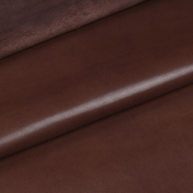 Шкіра одягова вівця коричневий VIRGINIA HAZELNUT 0,7 мм