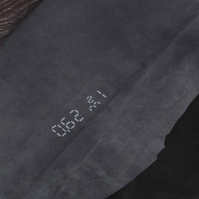 Шкіра для перчаток вівця чорний п/глянец 0,4