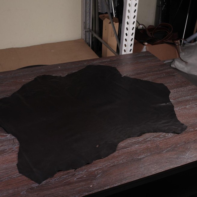 Шкіра одягова вівця чорний VIRGINIA BLACK 0,7 мм