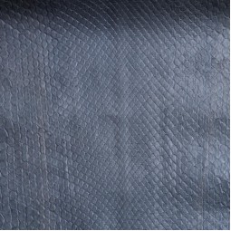 Пітон натуральний №38 блакитний пастель