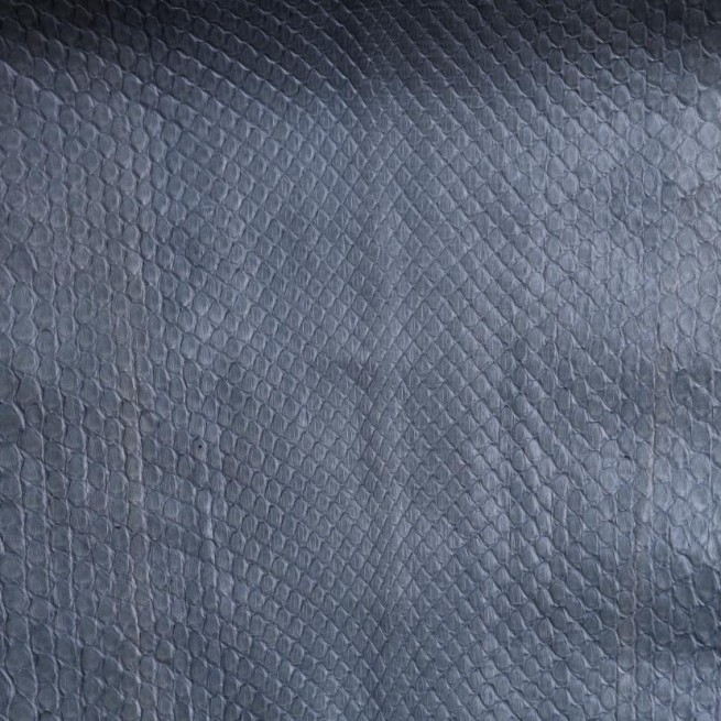 Пітон натуральний №38 блакитний пастель