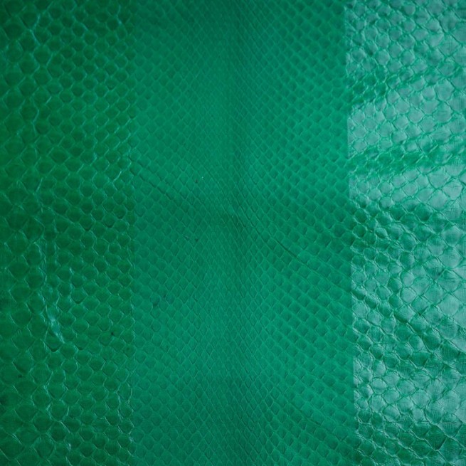 Пітон натуральний №32 ізумрудний