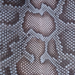 Пітон натуральний №4 блакитний мох матов