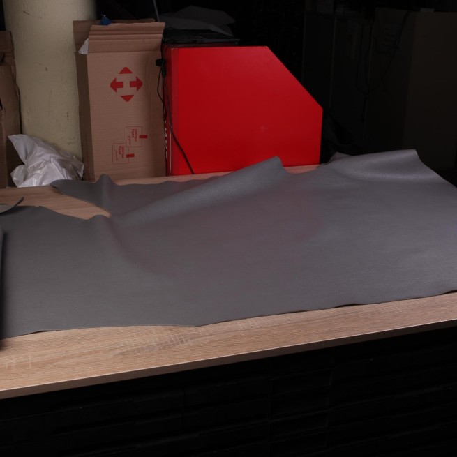 Шкіра ВРХ Флотар сірий ARES WILD  п/глянець 1,3-1,5