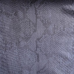 Пітон натуральний №35 сірий з перламутровим