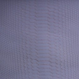 Пітон натуральний №8 сірий матов на дублерині