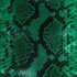 Пітон натуральний №9 зелений п/глянець
