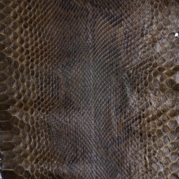 Пітон натуральний №37 темний хакі