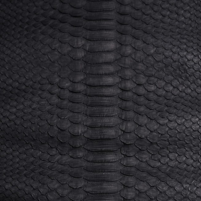 Пітон натуральний №39 CURTUS чорний