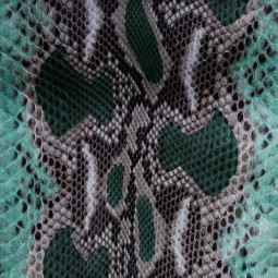 Пітон натуральний №19 м`ятний з зеленим 