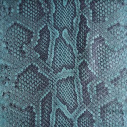 Пітон натуральний №21 м`ятний з сірим матов 