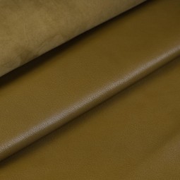 Шкіра шевро зелений ANTIBA OLIVE п/глян 1,2-1,4