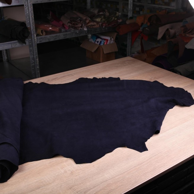 ВЕЛЮР одяговий вівця синій NIGHT SKY 0,7-0,9