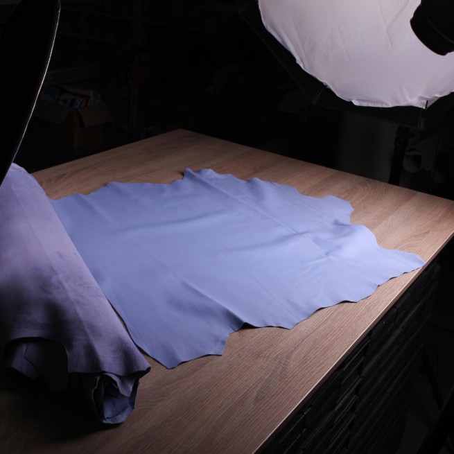 Напа шеврет блакитний HAZE матов 0,9-1,0