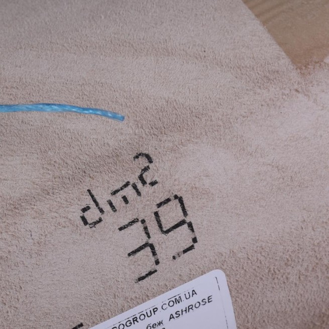 Шкірпідклад шевро беж ASHROSE п/глянець 0,8