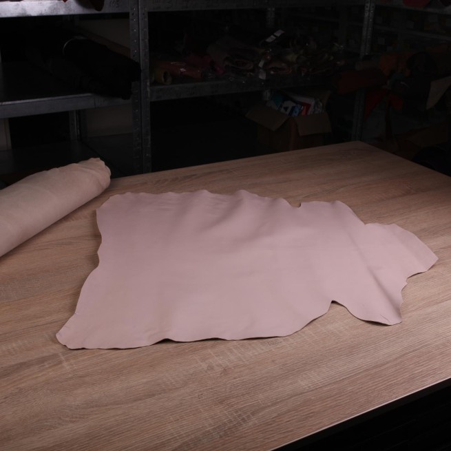 Шкірпідклад шевро беж ASHROSE п/глянець 0,8