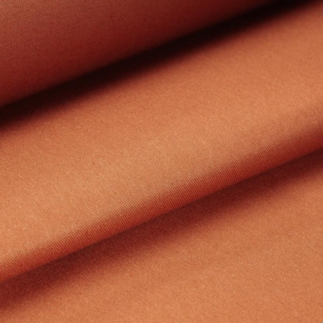 Тканина підкладкова COTTON коричневий КОНЬЯК 100% бавовна 150см Італія